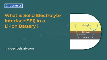 What is Solid Electrolyte Interface (SEI) in a Li ion Battery | Decibels Lab