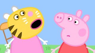 ペッパピッグ🖍手作り | Peppa Pig Japanese | がっこうのおまつり | 子供向けアニメ