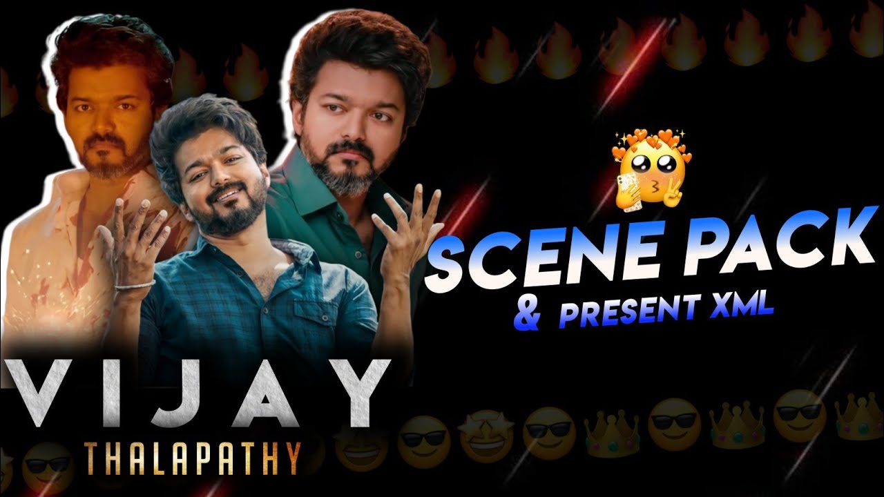 VIJAY BADASS STATUS EDITING | Vijay scene pack | Vijay clips | check description 👇 | 50clips|#master