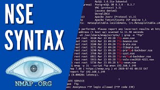 Nmap - NSE Syntax