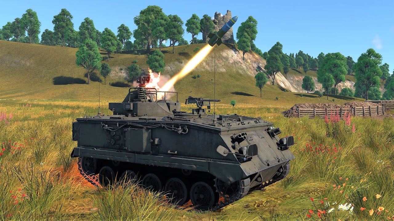 War Thunder Swingfire British Tank Destroyer Gameplay [1440p 60FPS