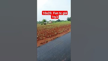 long phước TPBR.  góc hai mặt tiền đường nhựa.  10x20. fun tc giá 1ty3 #bds #nhadat #dat