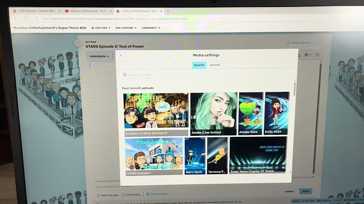 How to Upload Images to your Wiki Page