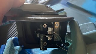 Replacing the cable to the rudder on my kayak!