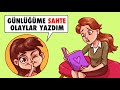 Üvey Annemi Yakalamak İçin Günlüğüme Doğru Olmayan Şeyler Yazdım