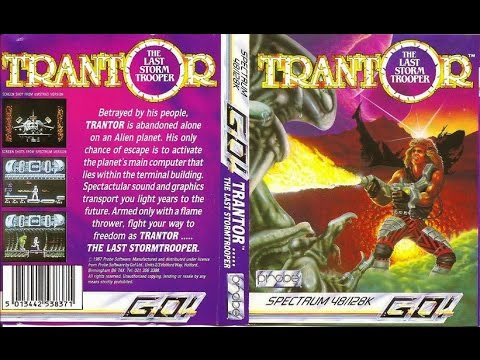 Commodore 64 - Trantor The Last Stormtrooper Longplay 50fps