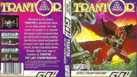 Commodore 64 - Trantor The Last Stormtrooper Longplay 50fps