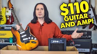 Cool Looking Guitar STARTER PACK Only Costs $110 on Amazon?!