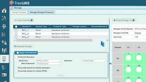 Learn How to Assign a Unique Storage Location to Every Sample in FreeLIMS