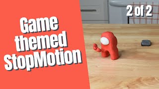 HOW I LEARNED TO USE MOTION BLURS IN MY STOP MOTION ANIMATIONS (SMEARS) | Video Games Theme | Part 2