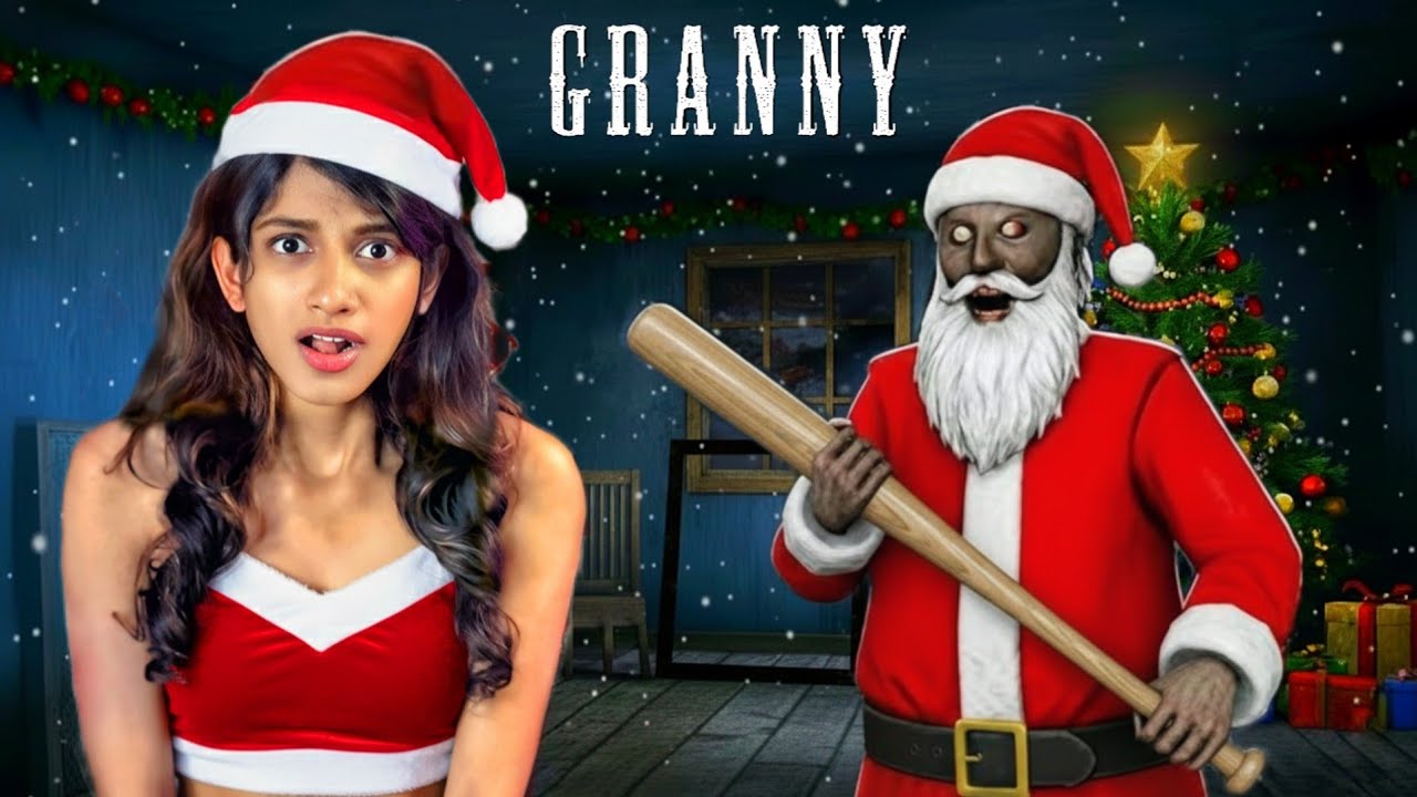 বুড়ি হয়েছেন সান্তাক্লজ | Granny Christmas Update Gameplay [OFFICIAL]