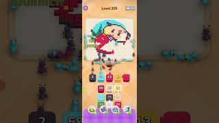 Colony Flow! level 205 gameplay walkthrough solution