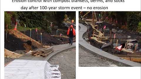 Compost Erosion Control and Amended Soils for Construction Sites