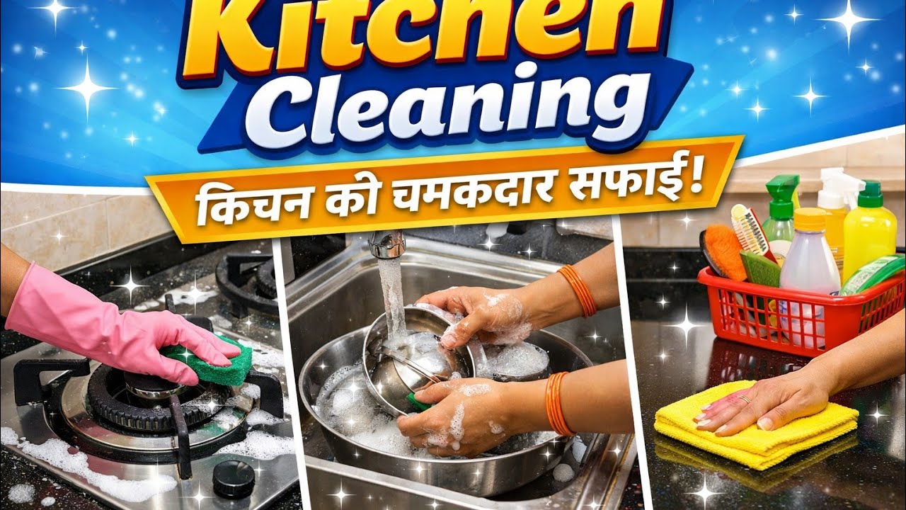 इतनी भयंकर ठंड में किचन की सफाई/ Vanshika Singh Life style |Vlogs 