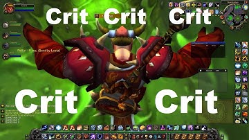 Crit Cap. Enhancement Shaman Turtle WoW.