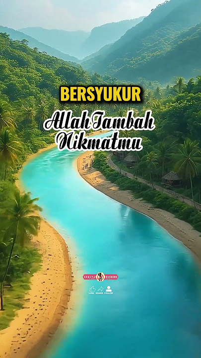 Bersyukur, Allah Tambah Nikmatmu #QuotesIslami #Bersyukur #RezekiHalal #MotivasiHidup #HikmahHarian
