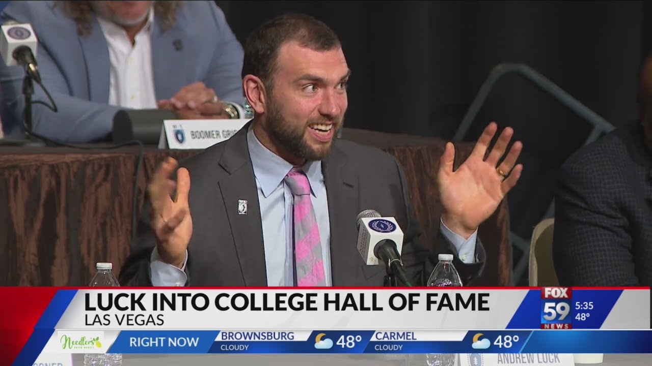 Andrew Luck named to College Football Hall of Fame