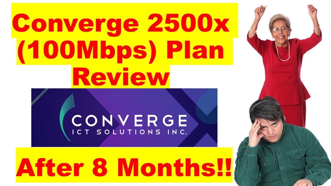 Converge FiberX 2500 (100Mbps) Plan REVIEW After 8 Months! + SPEEDTESTS