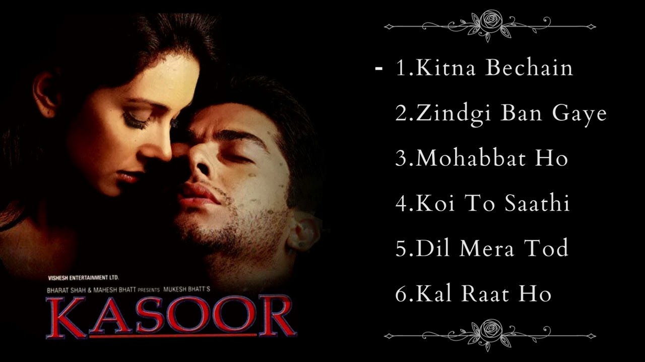 Kasoor Movie All Songs   Aftab S   Lisa Ray   Udit Narayan   Alka Yagnik  Hindi Movie Songs