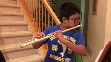 lesson 21 no 3 from Rubank flute elementary