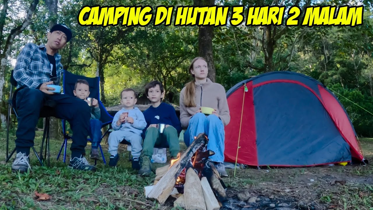 CAMPING DI HUTAN 3 HARI 2 MALAM NGGAK PERNAH MANDI!!