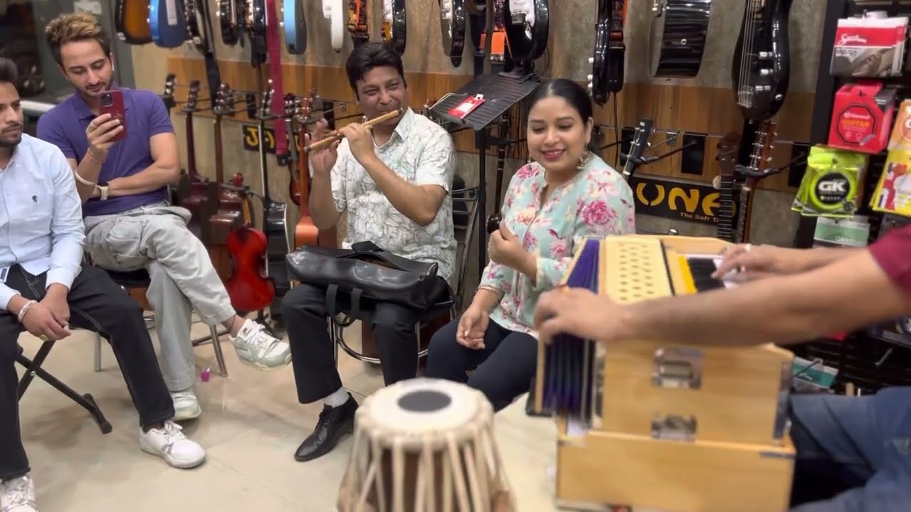 Nika Mota Bajra by Rza Heer  Jamuna Musicals Chandigarh  Flute by Laal Kamal  Tabla by Shibu ji