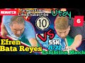REMATCH 6 Efren Bata Reyes 9/10+1 Vs Utoy @Farks Billiards,Bostos ,bulacan