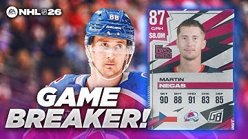 HUGE GAME BREAKER CARDS ADDED TO NHL 26 HUT!
