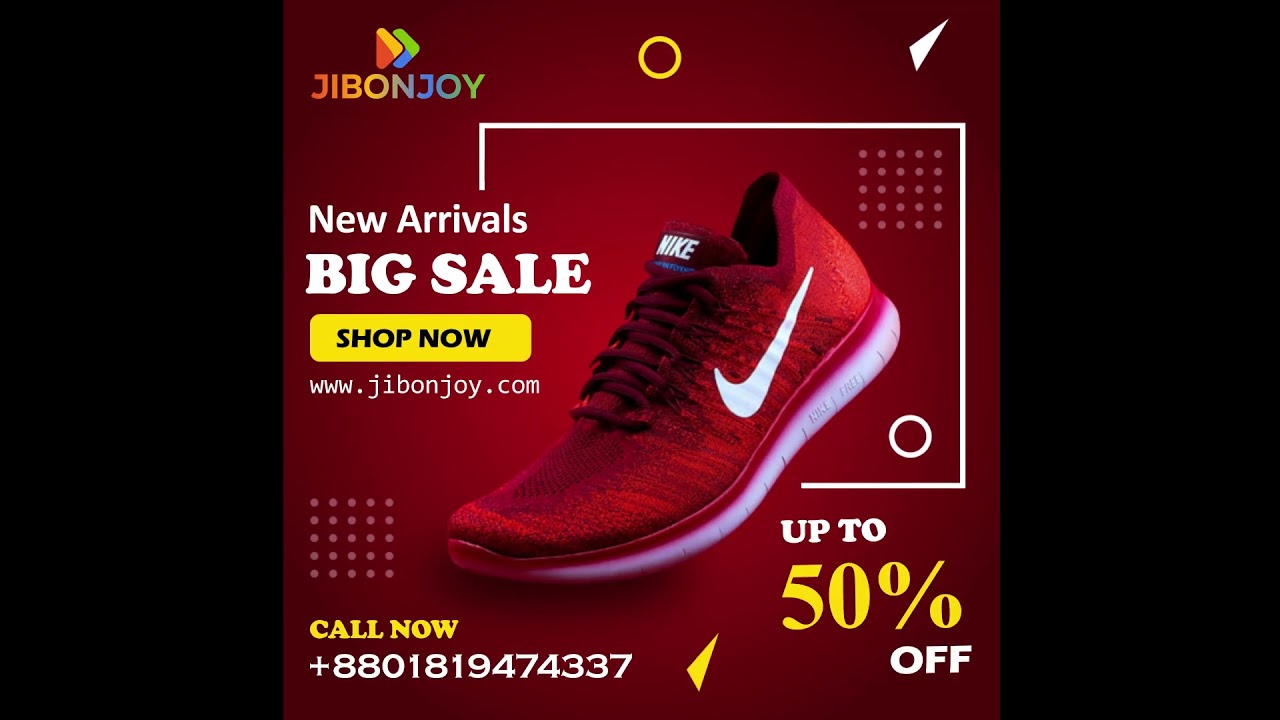 Red Nike Shoe | adobe after effects motion graphics