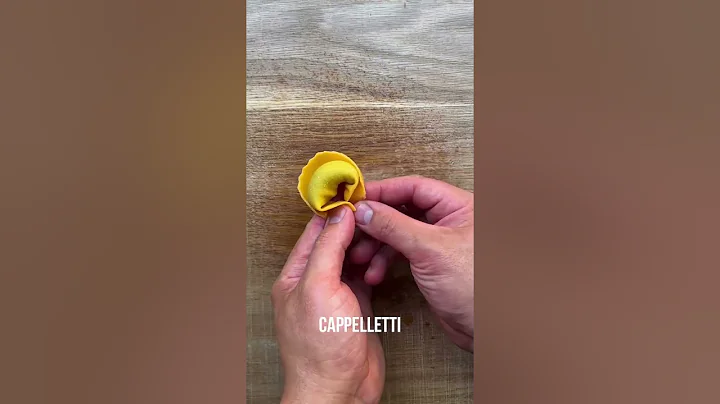 6 Filled Pasta Shapes