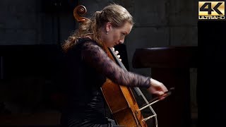 Bach  Cello Suite No. 2 in D Minor BWV 1008, complete; Eva Lymenstull  | Voices of Music 4K