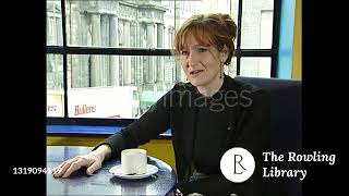 Raw footage from J.K. Rowling interview aired on October 8th, 1998, ITN.