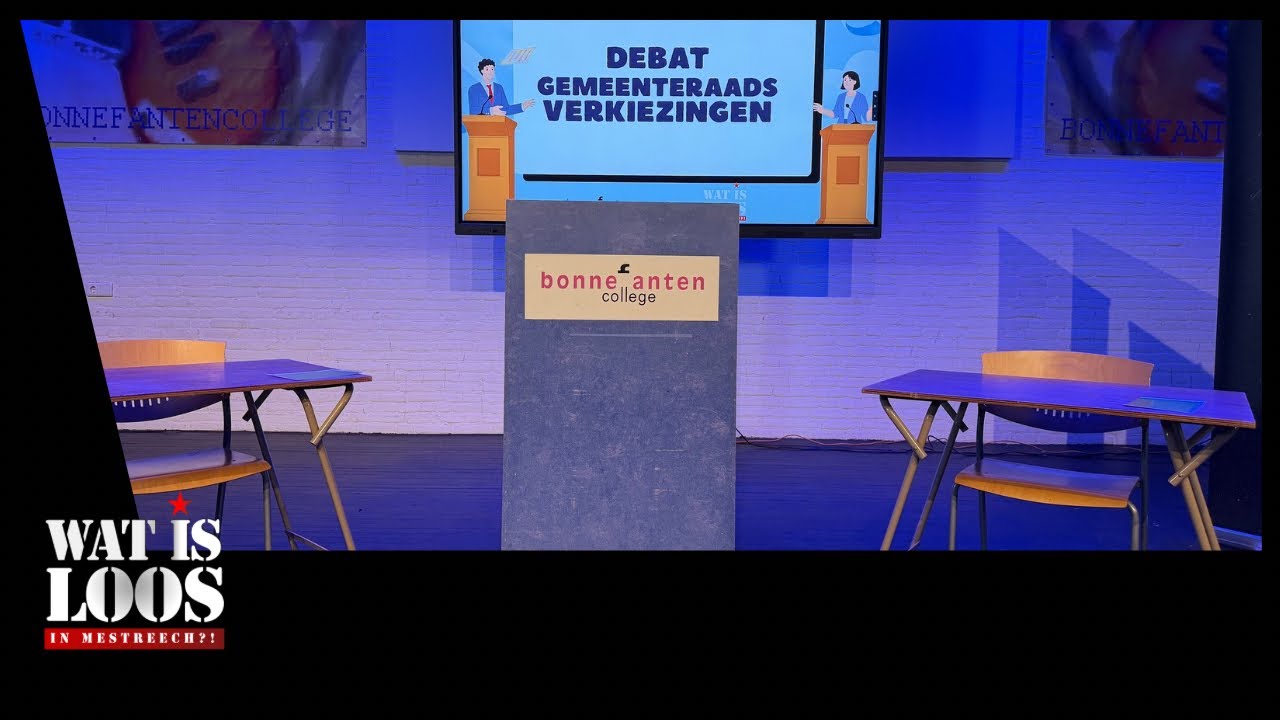 DEBAT GEMEENTERAADSVERKIEZINGEN BONNEFANTENCOLLEGE