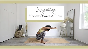 🙌🏾 Invigorating Morning Vinyasa Yoga |  🎶 Soft, Upbeat House Music!