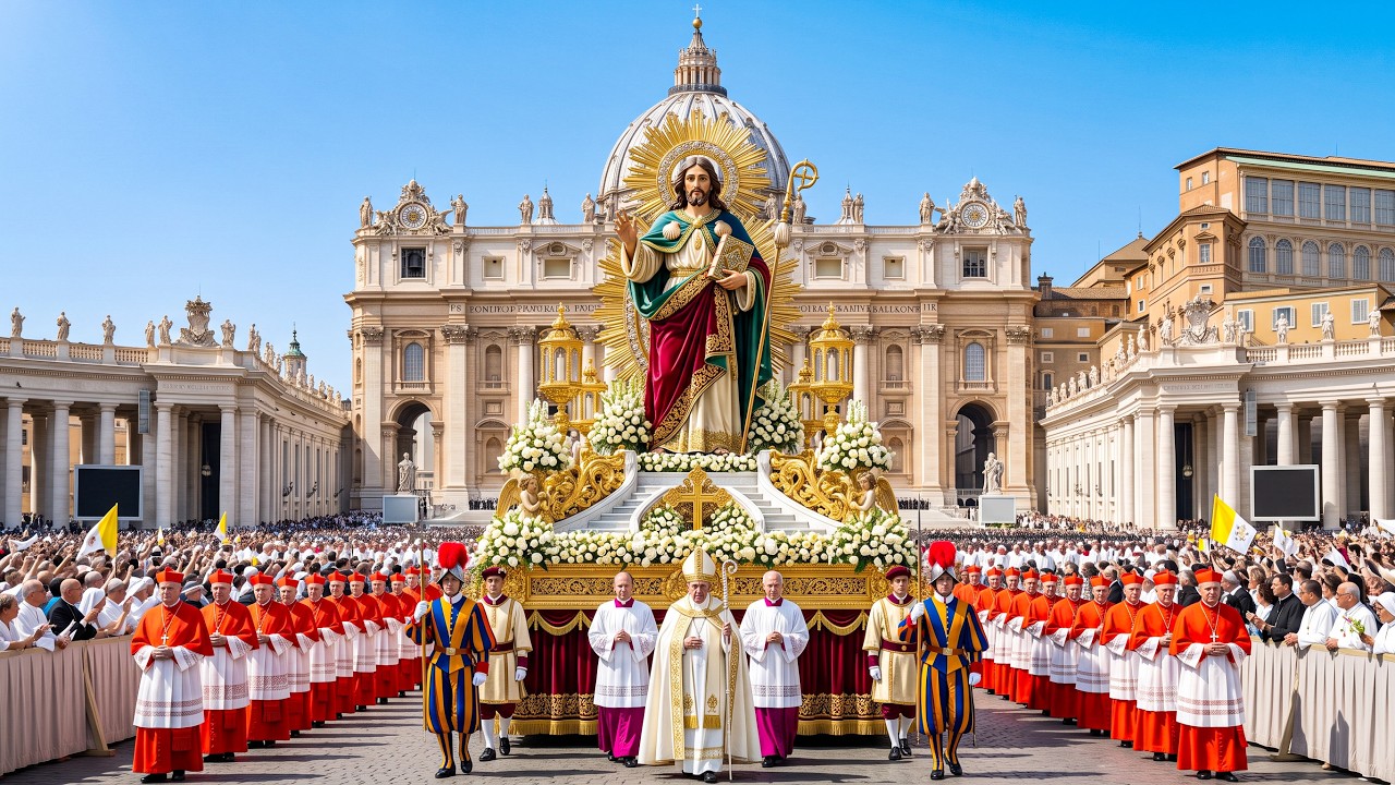 Παρακολούθηση ✝️🇻🇦 Feast of Saint James the Apostle 2026 |Grand Procession & Sacred Choir at the Vatican | Full 4K στο YouTube Παρακολούθηση ✝️🇻🇦 Feast of Saint James the Apostle 2026 |Grand Procession & Sacred Choir at the Vatican | Full 4K στο YouTube