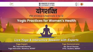 विषय:- महिलाओं के स्वास्थ्य के लिए यौगिक अभ्यास / Yogic Practices for Womens Health