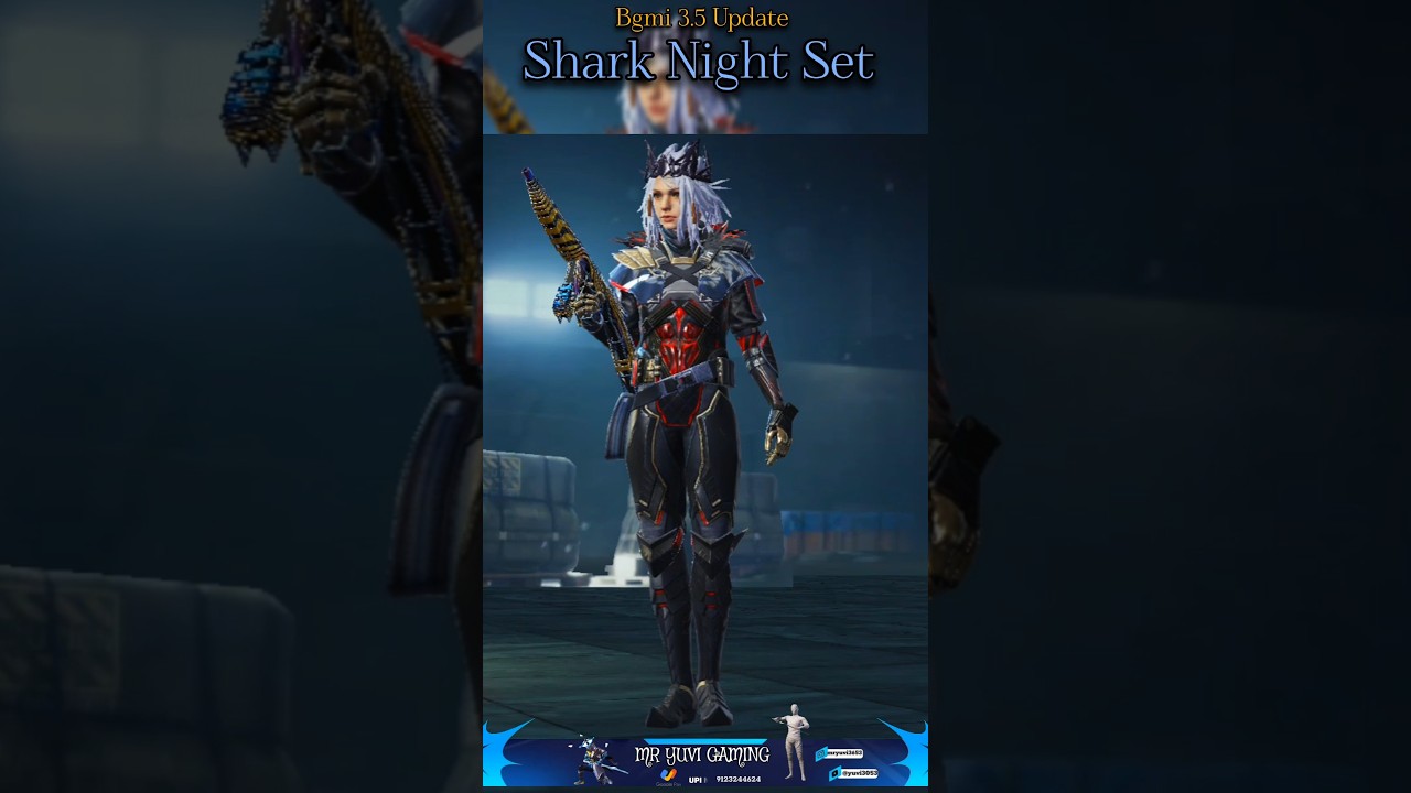 Shark Knight set in Bgmi 