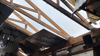 Family's barn damaged by severe weather in Hendricks County