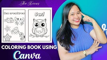 Paano Gumawa ng Coloring Book Gamit Ang Canva? | TAGALOG. BASIC STEPS– Design & Sell Your Own!