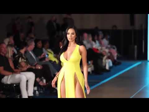 62 bikini Sherry Foreign   Amber Quinn  Fashion Week slow motion