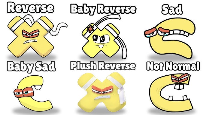 Baby Alphabet Lore But it's Reverse (Z-A) 