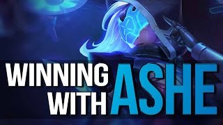 WINNING WITH ASHE - Complete Guide to ASHE ADC  (League of Legends)