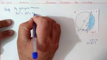 Chapter:12 Ex.12.3 (Q.1) Areas Related to Circles | Ncert Maths Class 10 | Cbse.