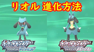 ポケットモンスター ブリリアントダイヤモンド シャイニングパール リオル入手方法 ダイパリメイク攻略動画 ルカリオ進化前 Mp3