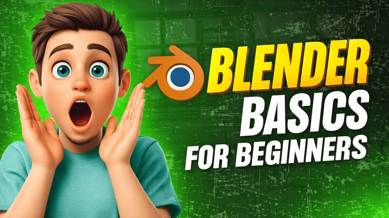 Blender Basics for Beginners  Start Your 3D Journey (Episode 1)