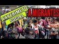 Experimento social a carabana de migrantes // Mensajeros urbanos