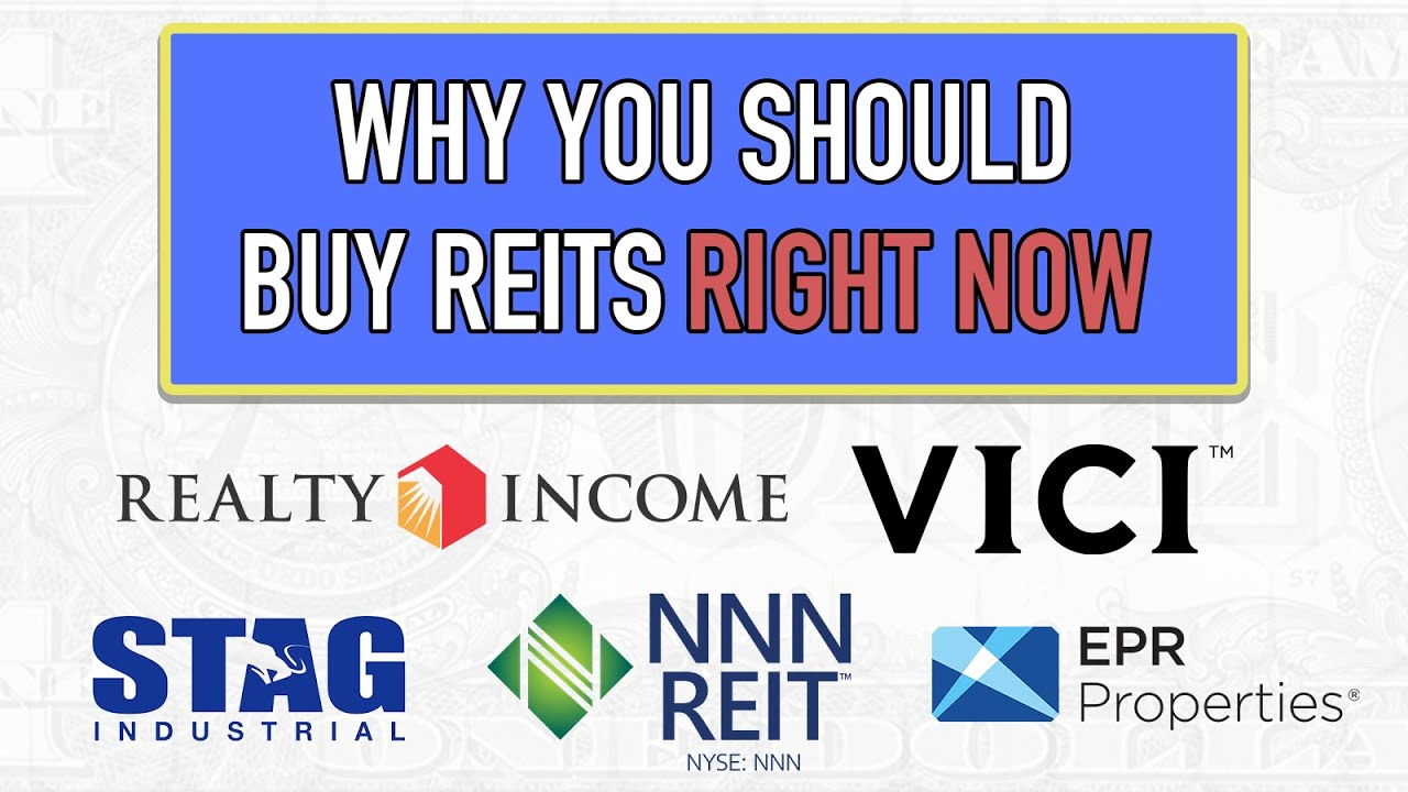 TOP 5 REITS TO BUY RIGHT NOW FOR HIGH DIVIDEND YIELD - YouTube