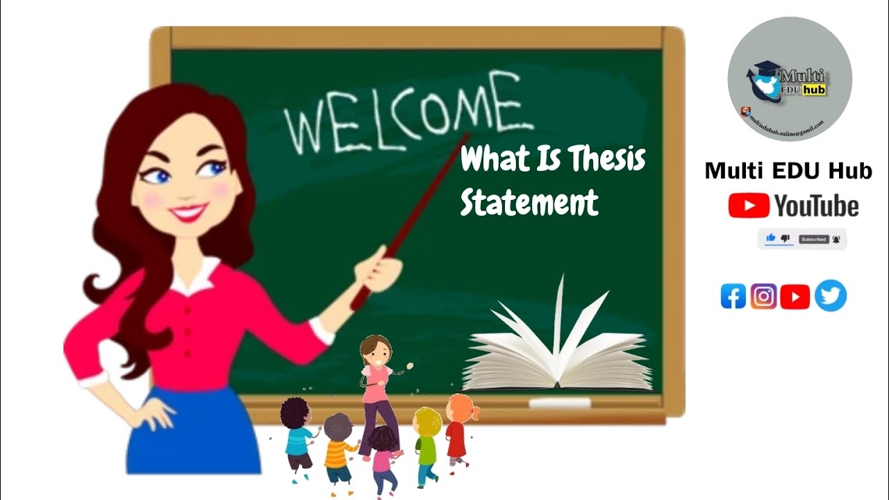 "Mastering the Art of Thesis Statements: A Complete Guide" - YouTube