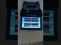 fibre optical cable joint using splicing machine