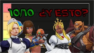 Que Elegancia La De Francia Tier List De Atuendos De Street Fighter 5 Parte 23 Que Se Pudra